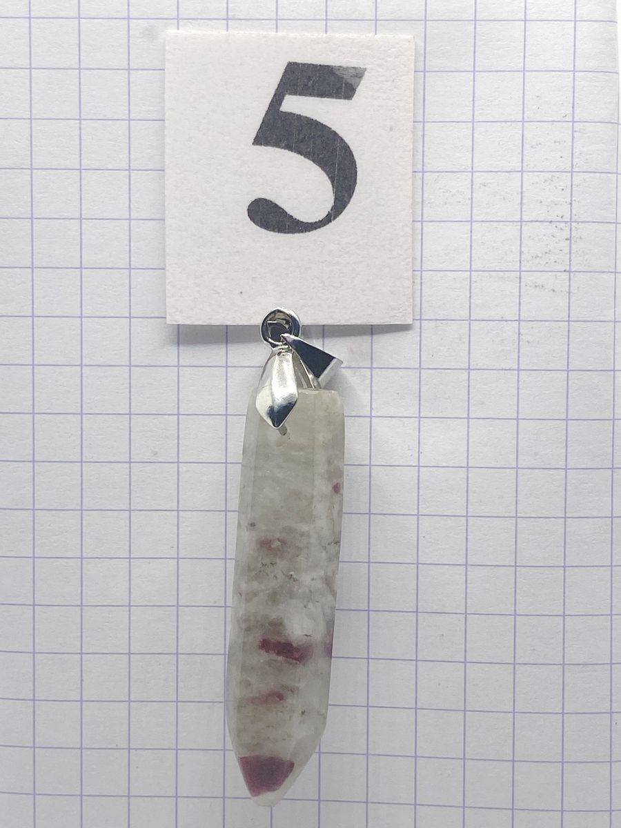 PRISME TOURMALINE RUBELLITE