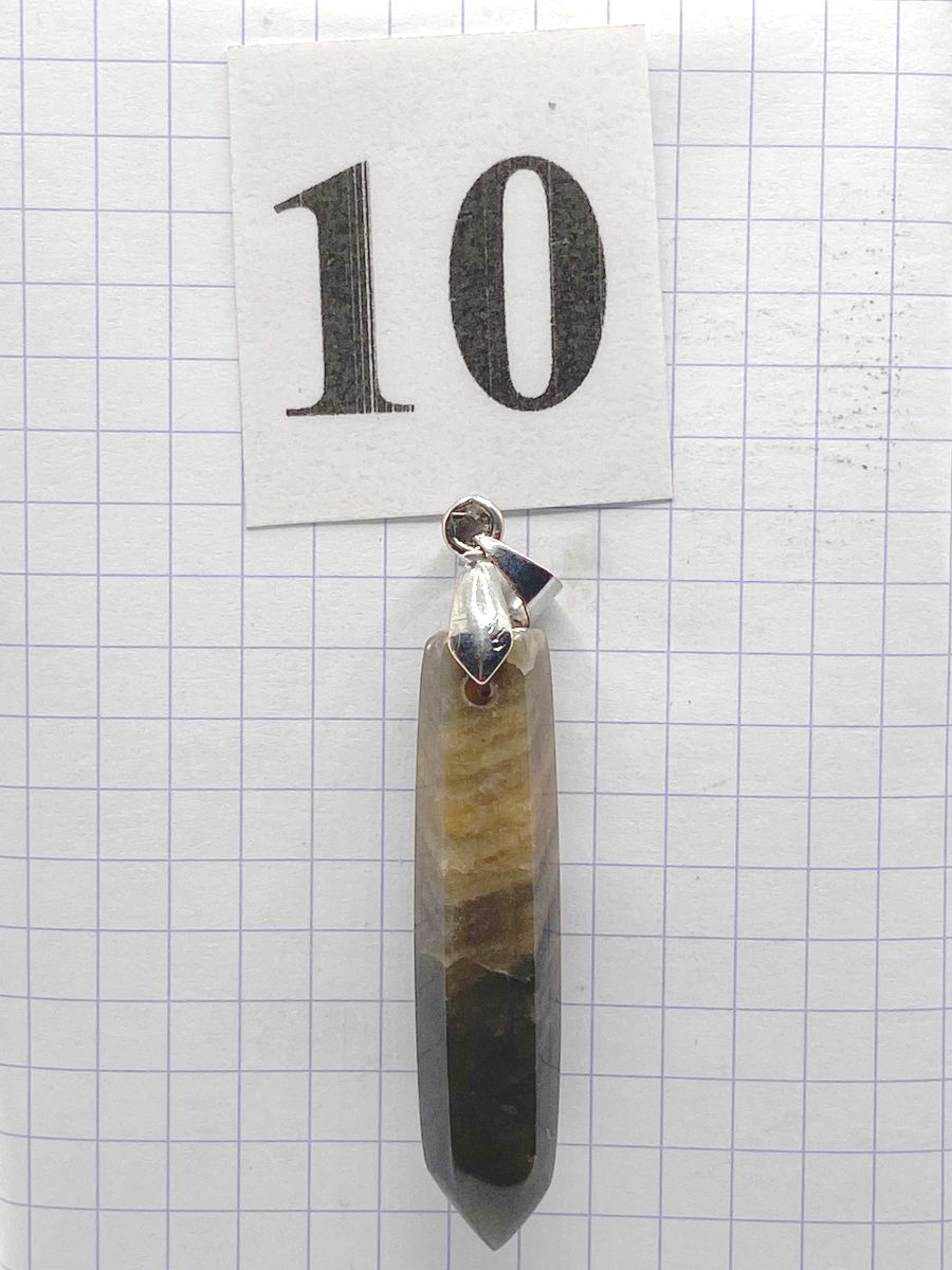 PRISME PIERRE DE LUNE NOIRE