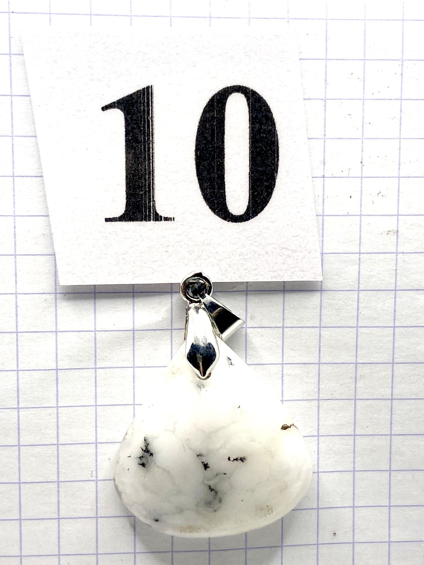 pendentif OPALE FOUGERE