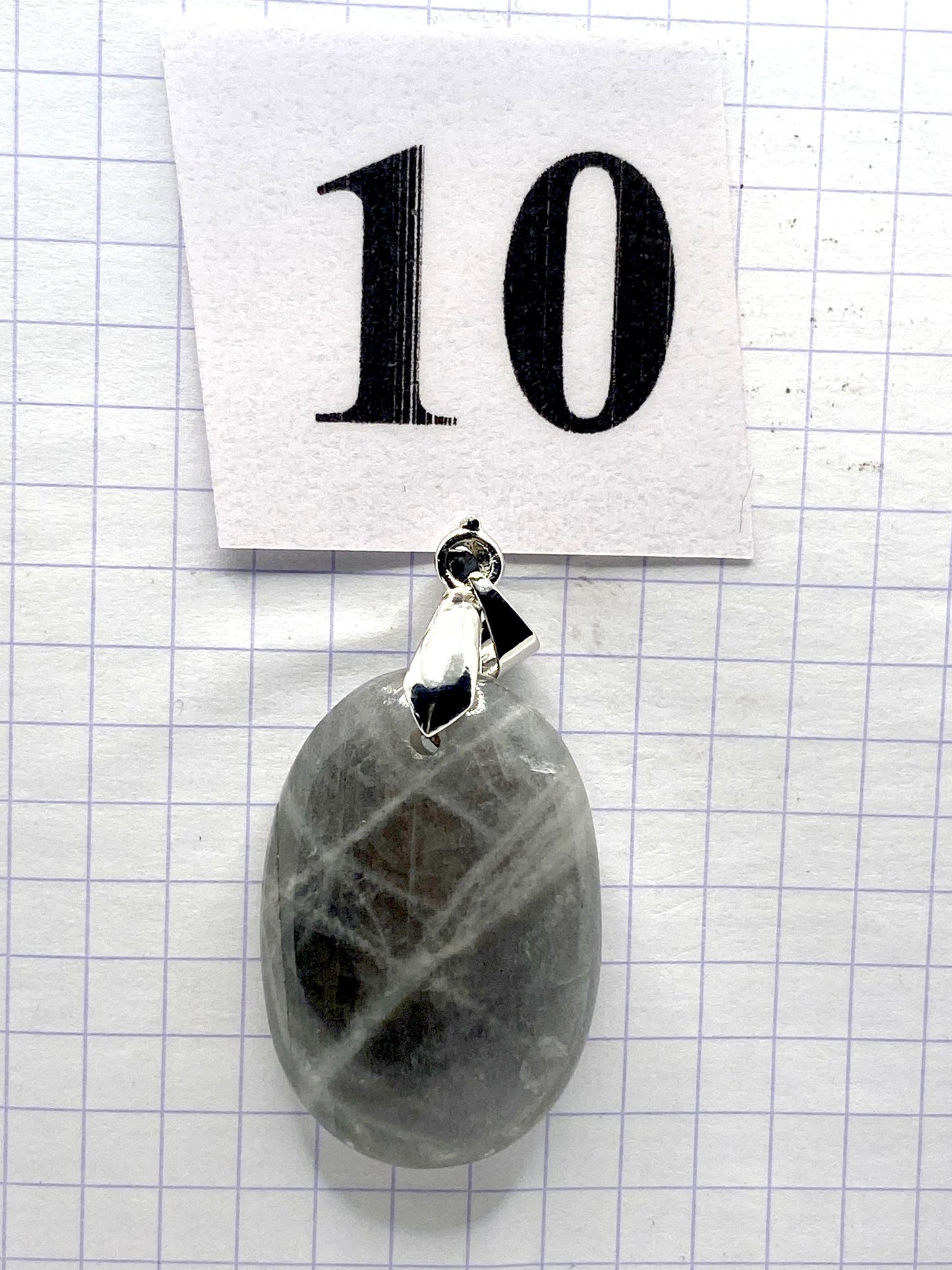 pendentif LABRADORITE VIOLETTE