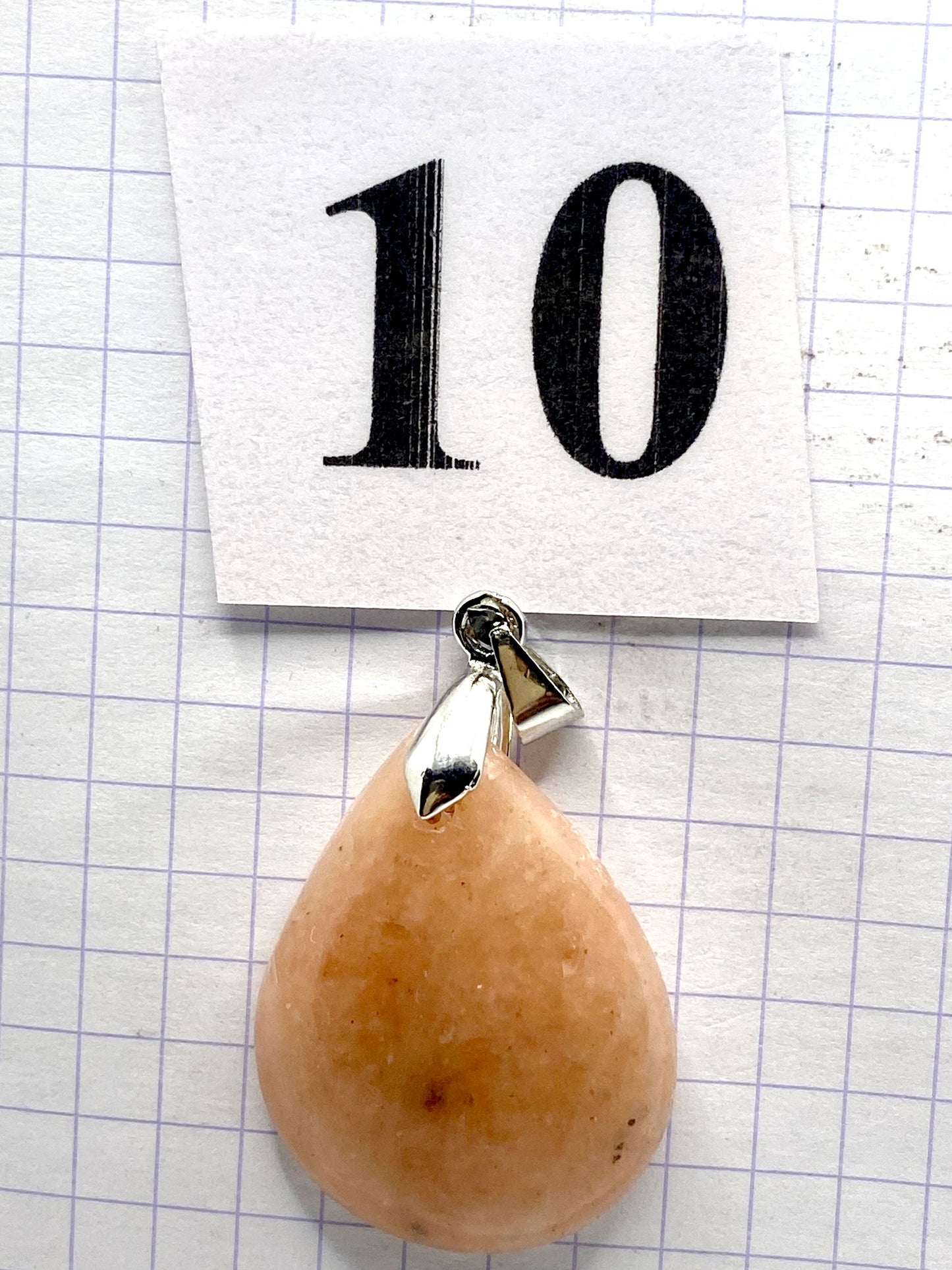 pendentif MARBRE ROSE