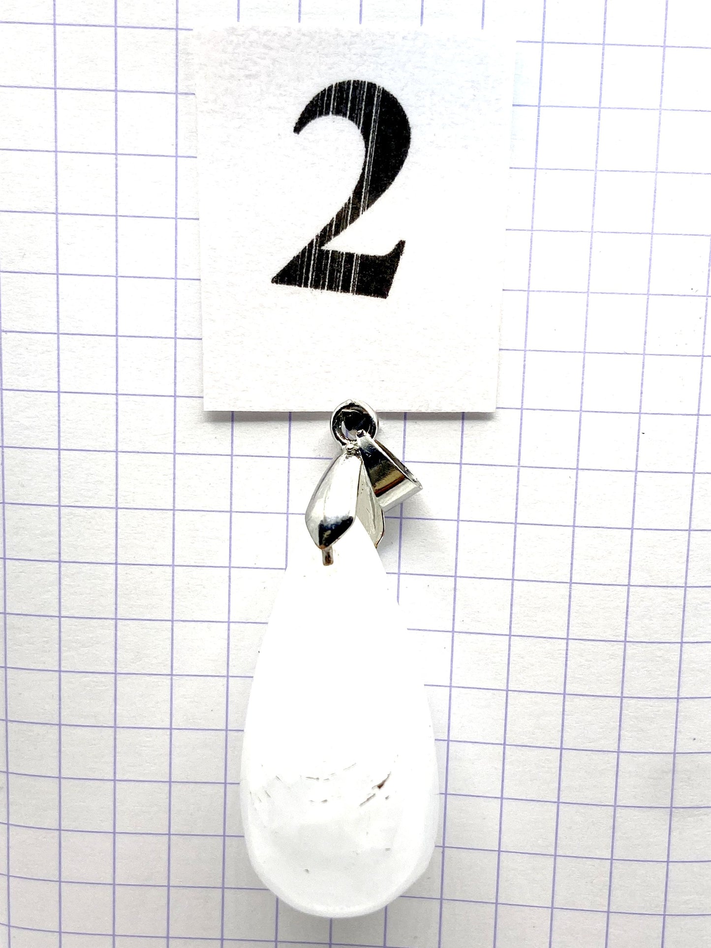 GOUTTE CALCITE BLEUE