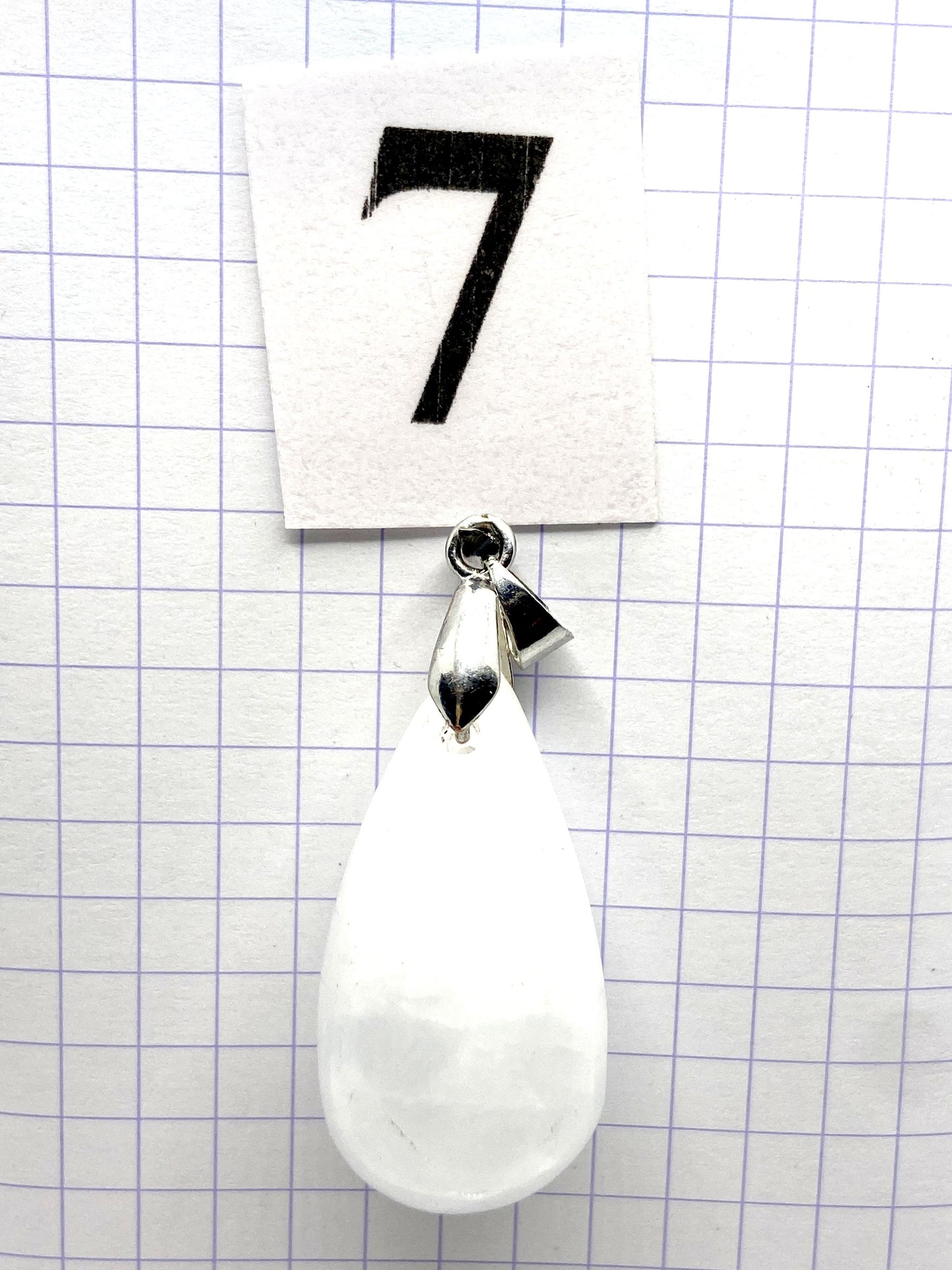 GOUTTE CALCITE BLEUE