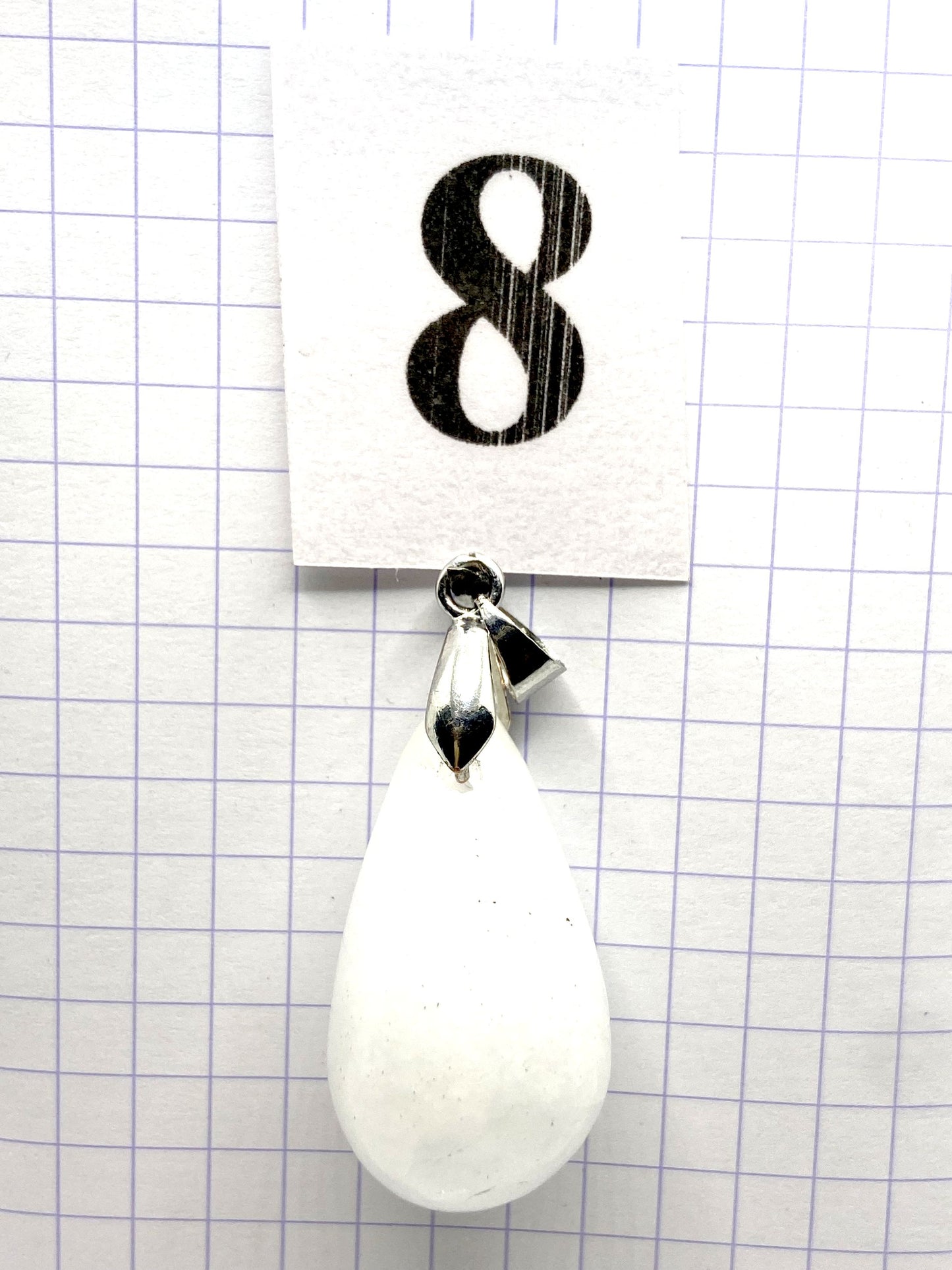 GOUTTE CALCITE BLEUE