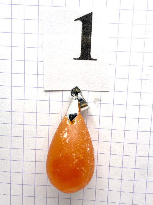 GOUTTE CALCITE ROUGE