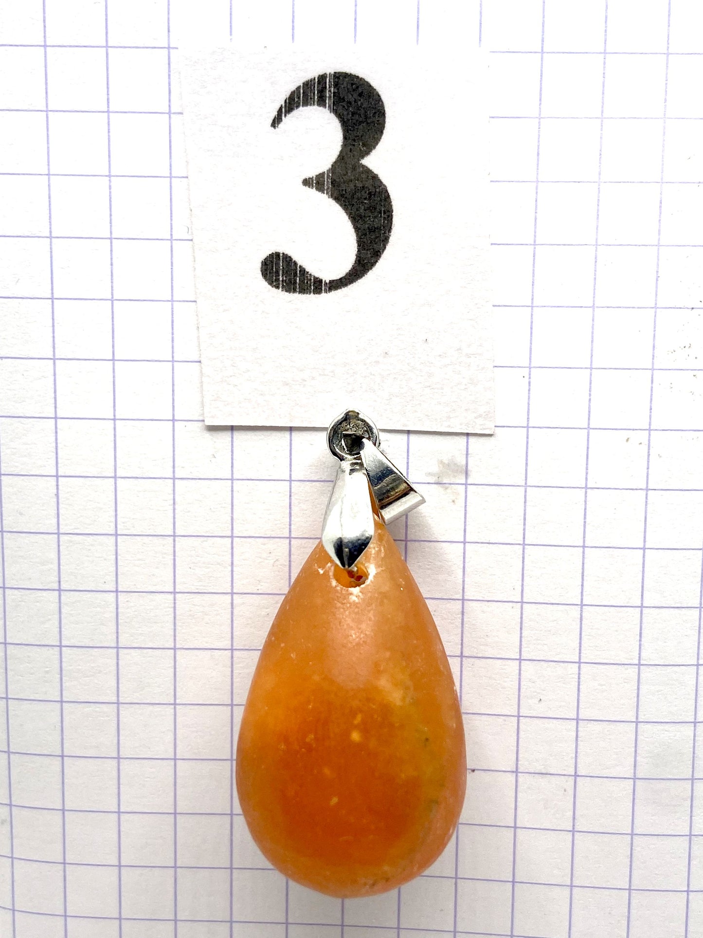 GOUTTE CALCITE ROUGE