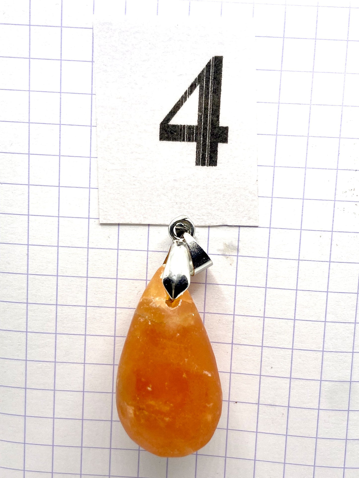 GOUTTE CALCITE ROUGE