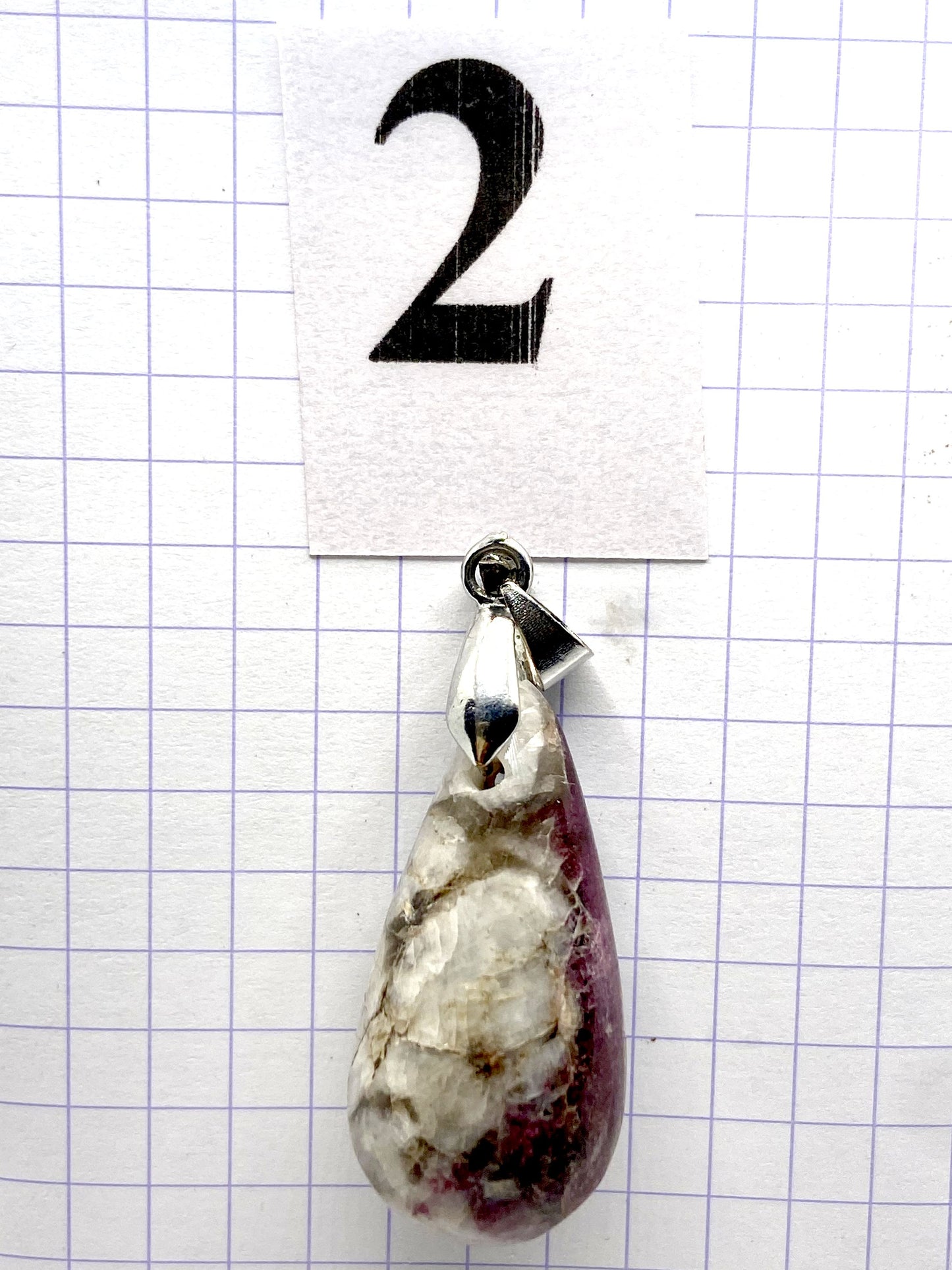 GOUTTE TOURMALINE RUBELITE