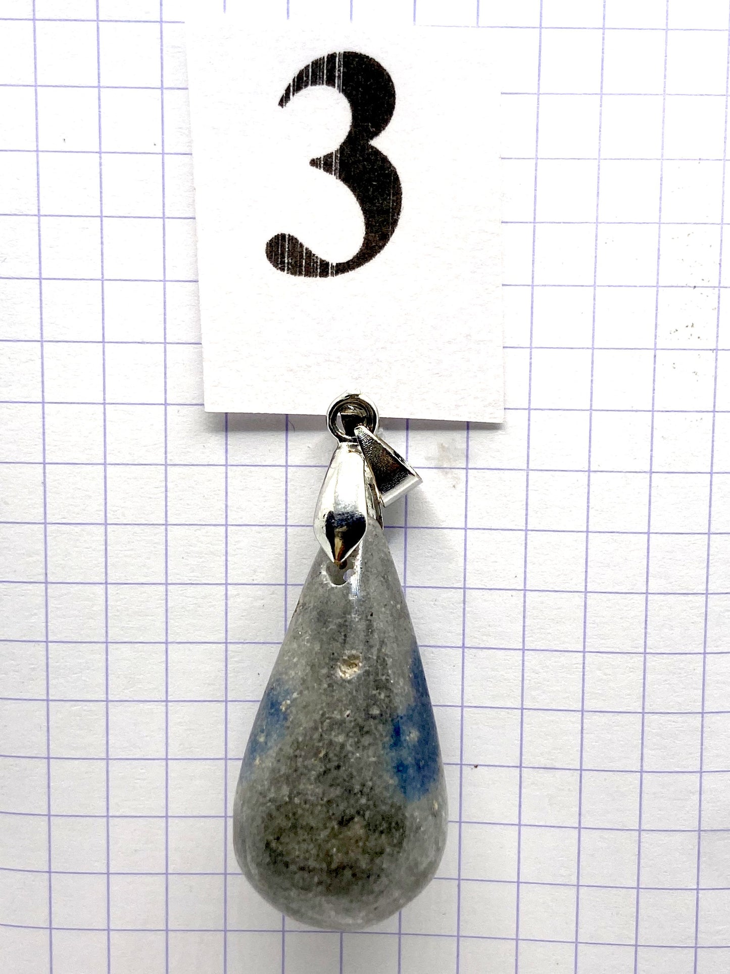 GOUTTE QUARTZ BLEU