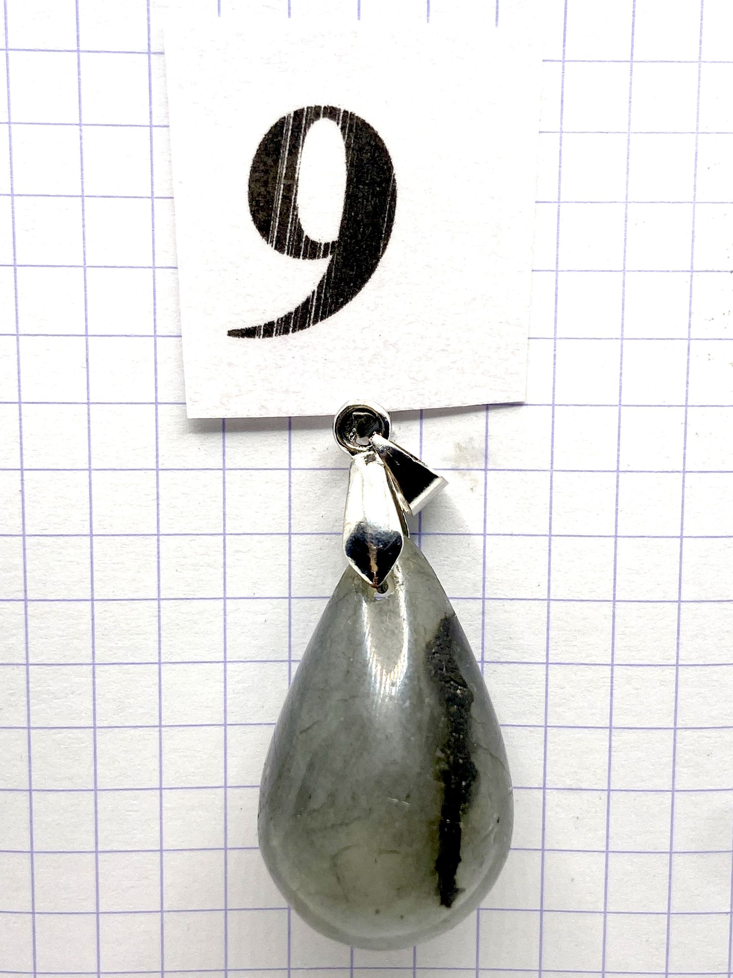 GOUTTE LABRADORITE BLEUE