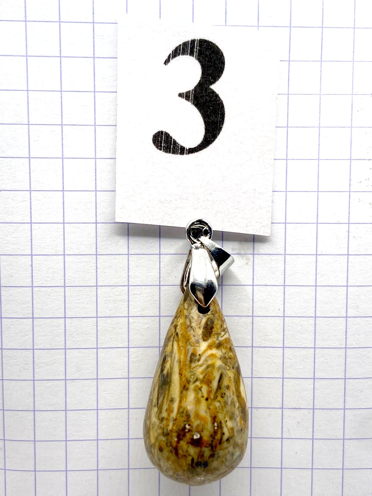 GOUTTE JASPE COQUILLE