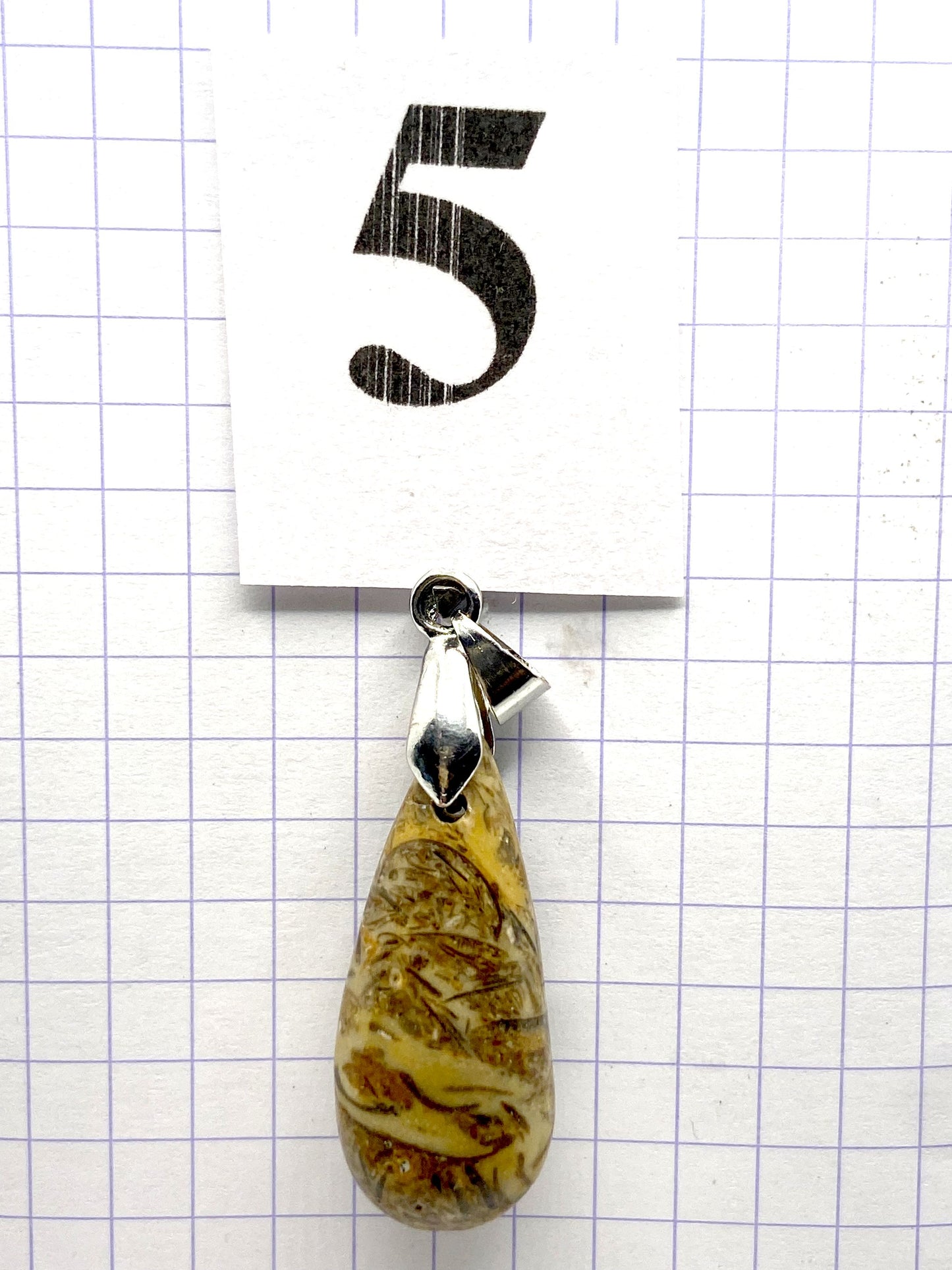 GOUTTE JASPE COQUILLE