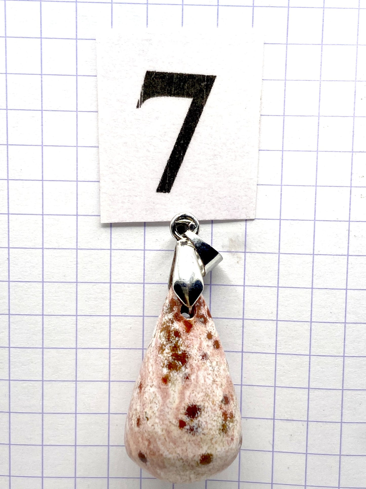 GOUTTE JASPE ORBICULAIRE