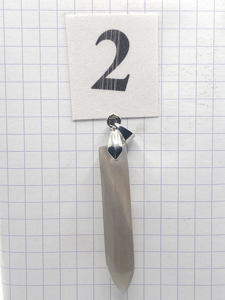 PRISME AGATE CALCEDOINE