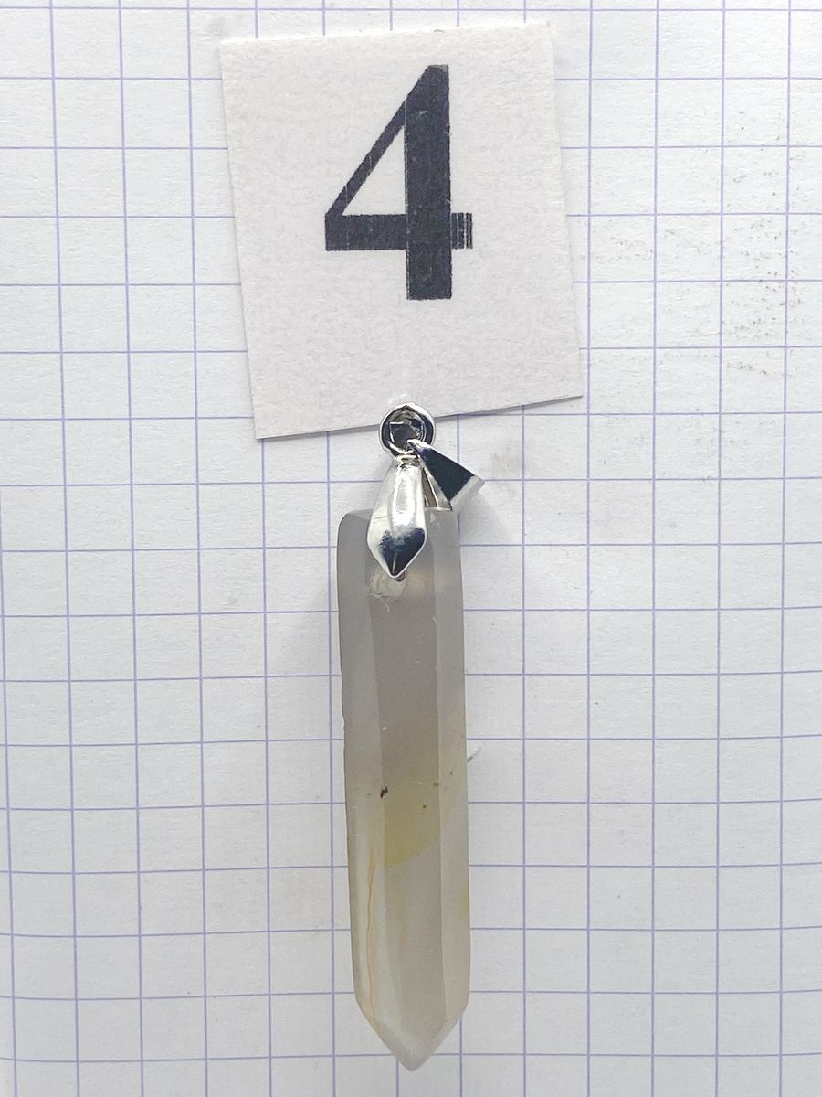 PRISME AGATE CALCEDOINE