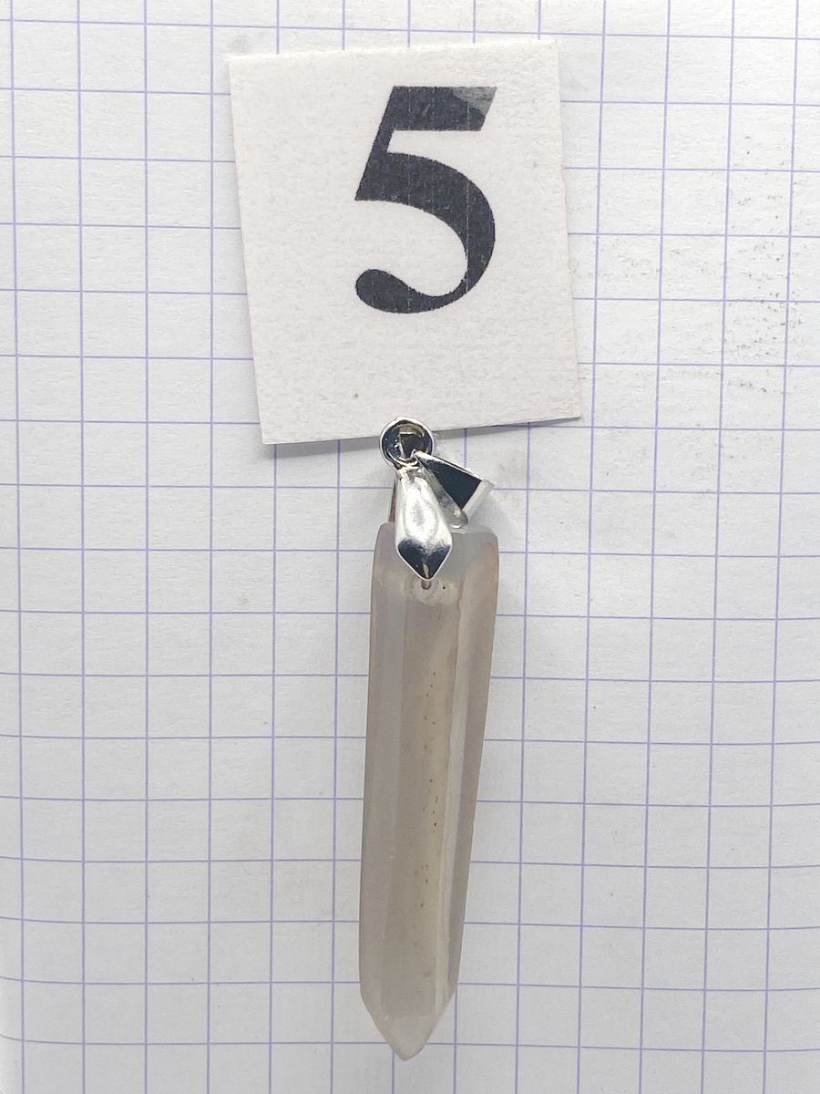 PRISME AGATE CALCEDOINE