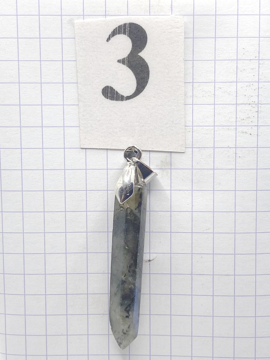 PRISME LABRADORITE BLEUE