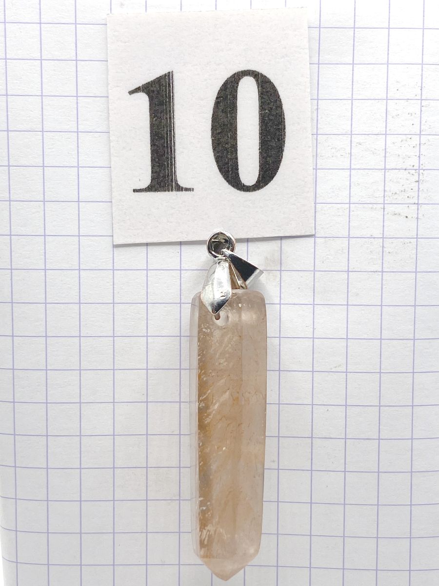 PRISME QUARTZ HEMATOIDE ROUGE