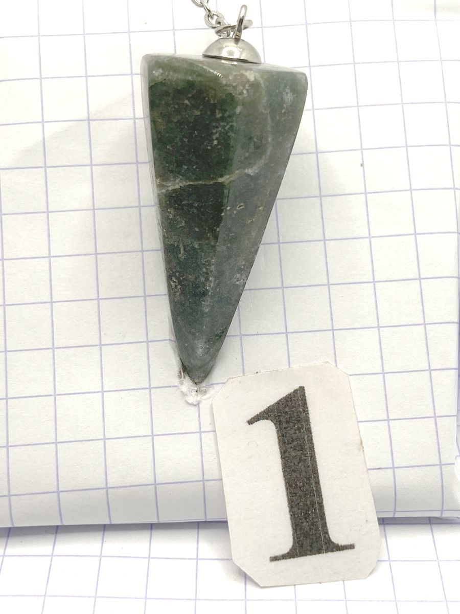 PENDULE JASPE VERT