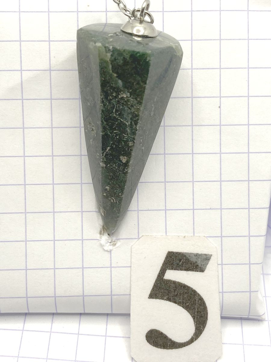 PENDULE JASPE VERT