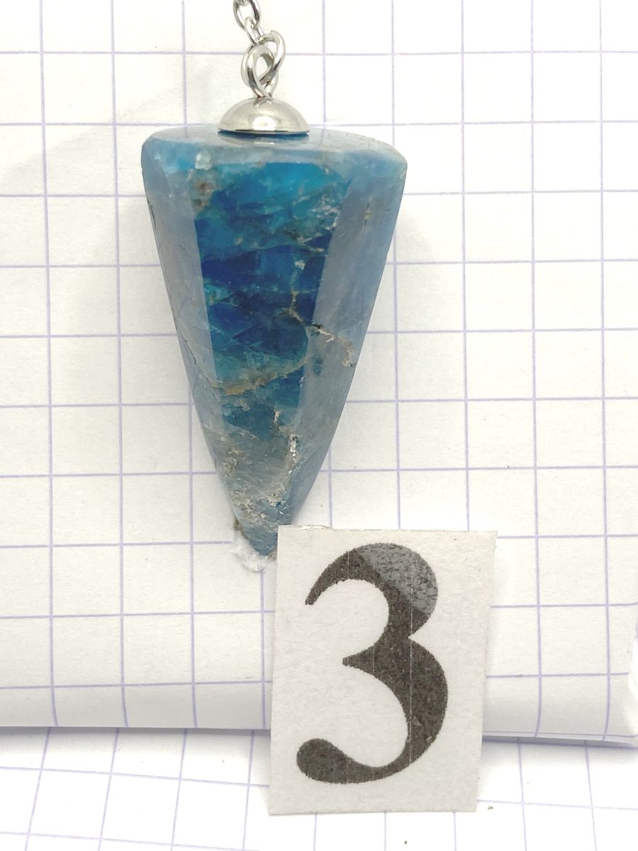 PENDULE BOIS SILICIFIE