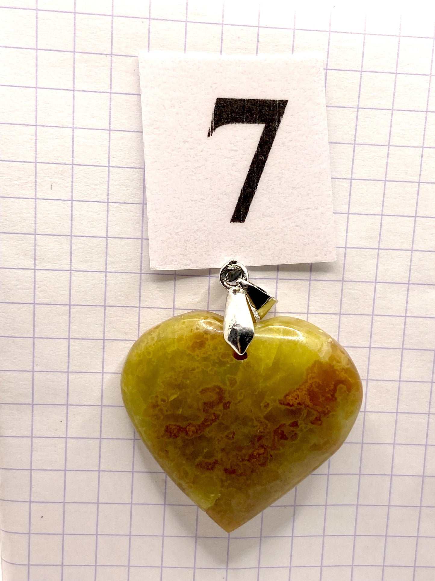 pendentif OPALE VERTE