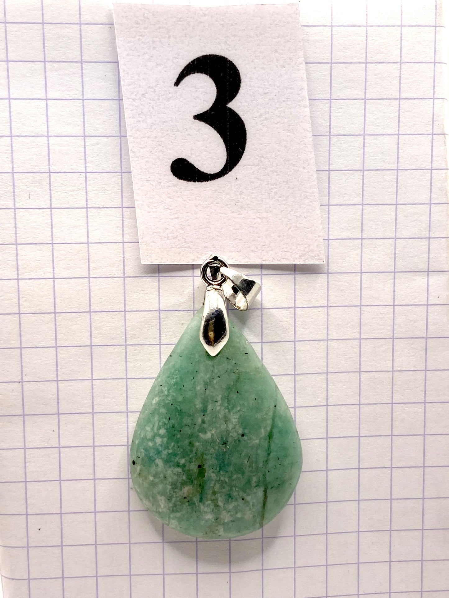 pendentif AMAZONITE