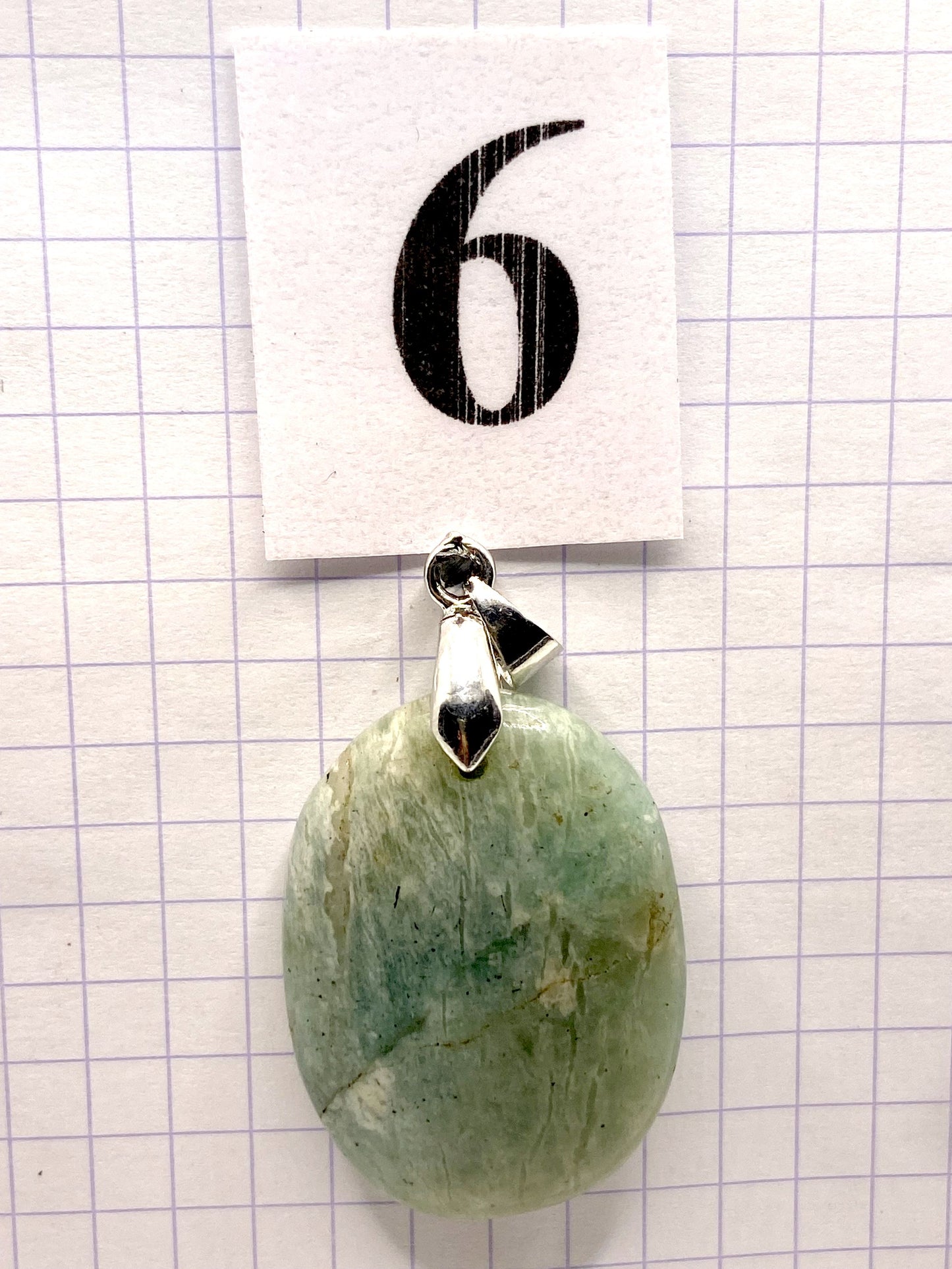 pendentif AMAZONITE