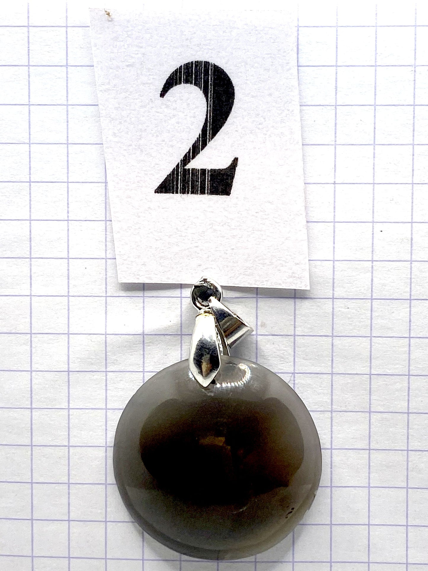 pendentif AGATE BLEU