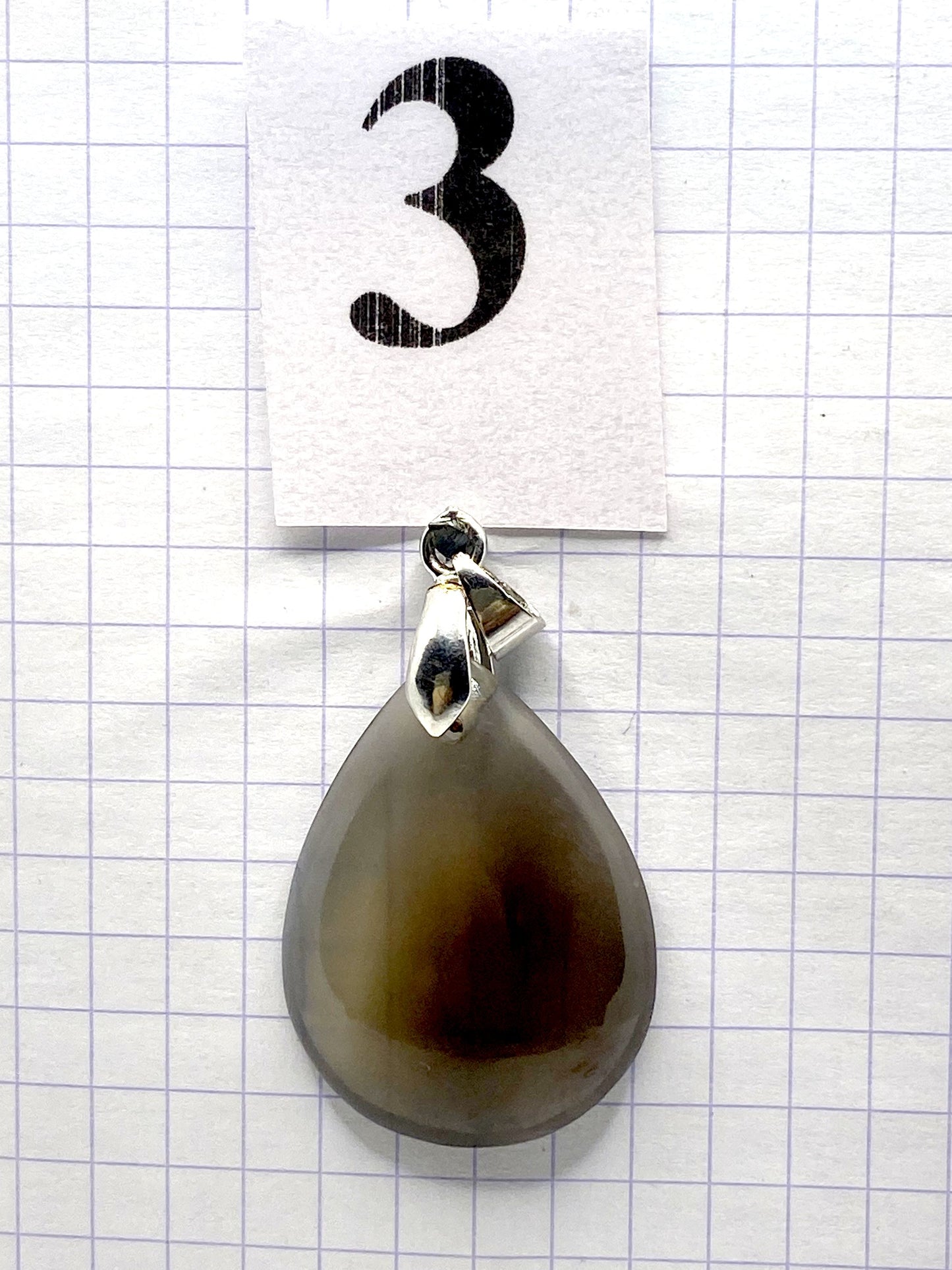 pendentif AGATE BLEU