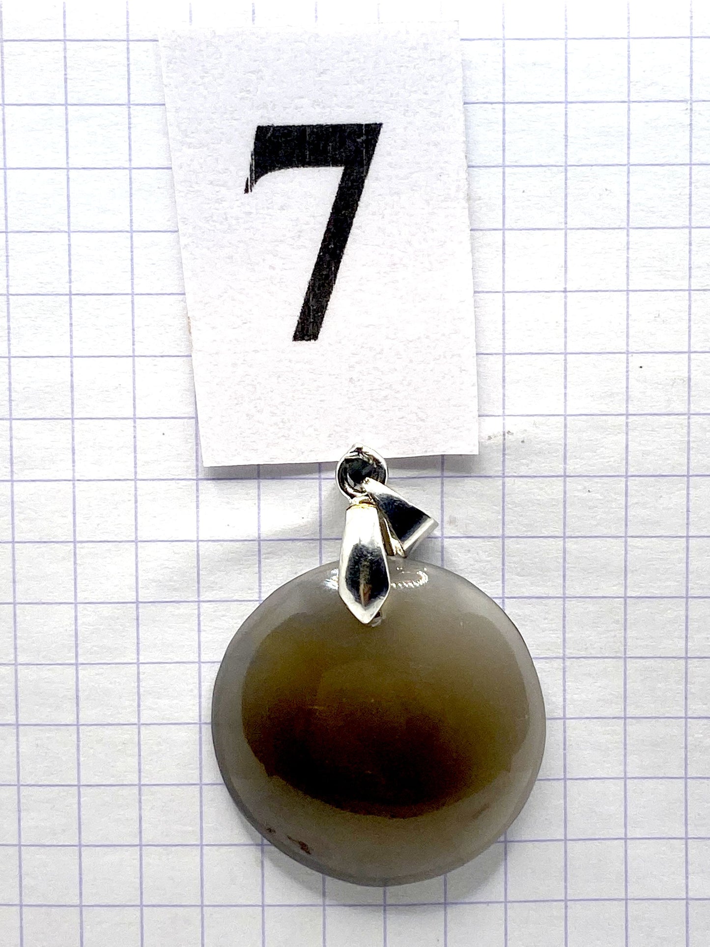 pendentif AGATE BLEU