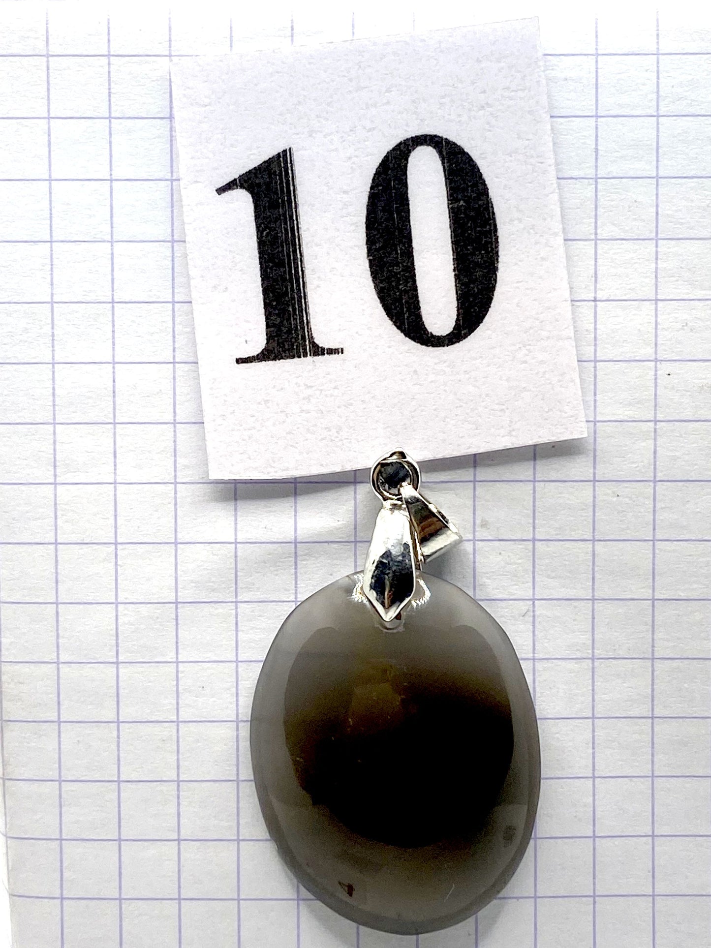 pendentif AGATE BLEU