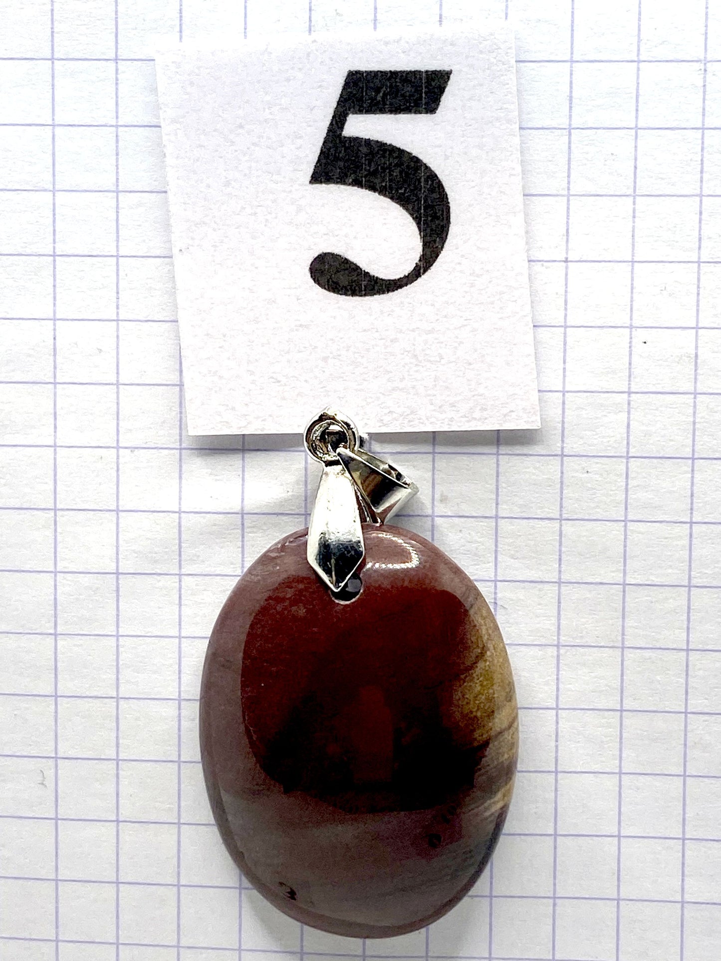 pendentif BOIS SILICIFIE