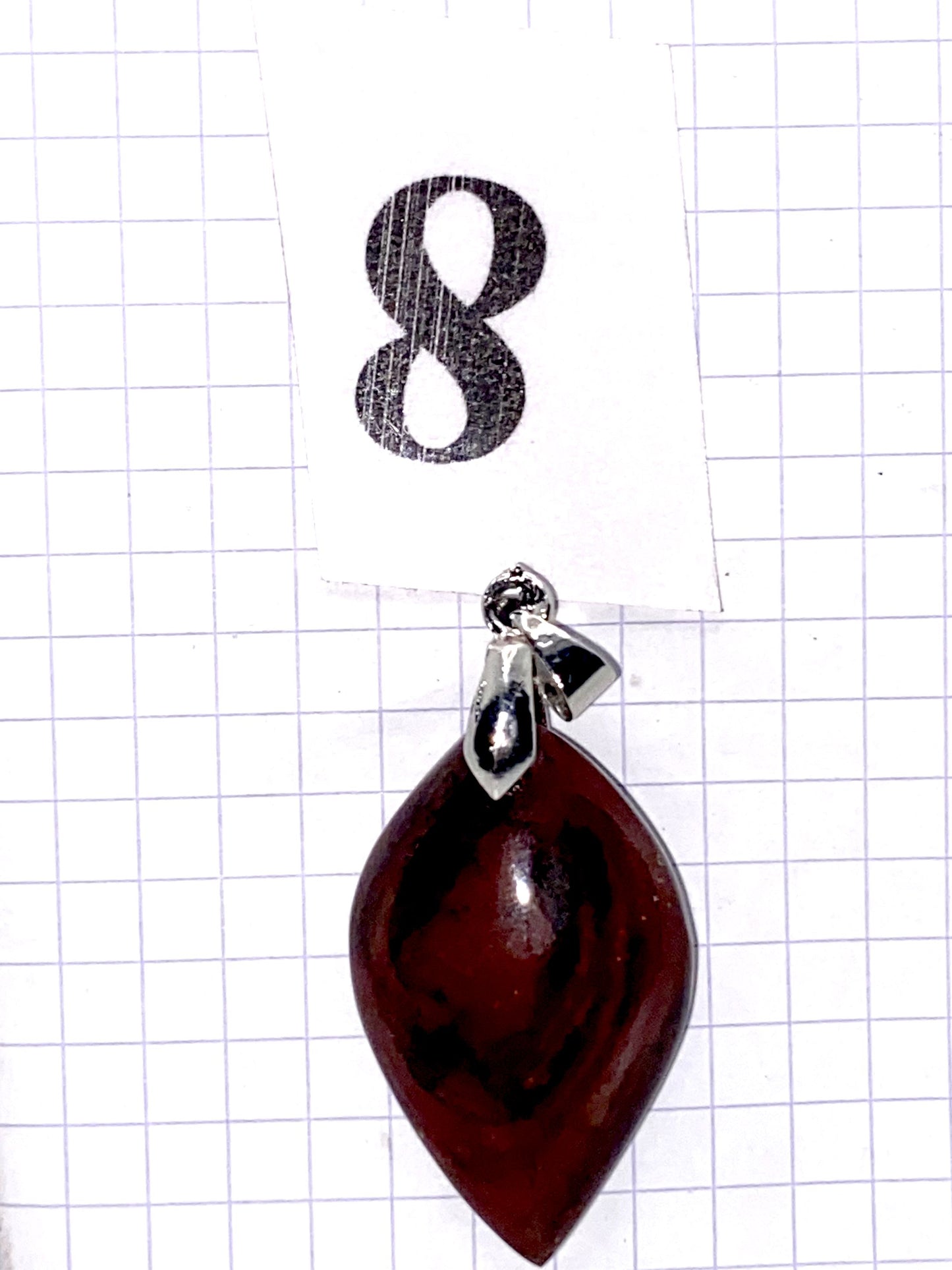 pendentif BOIS SILICIFIE