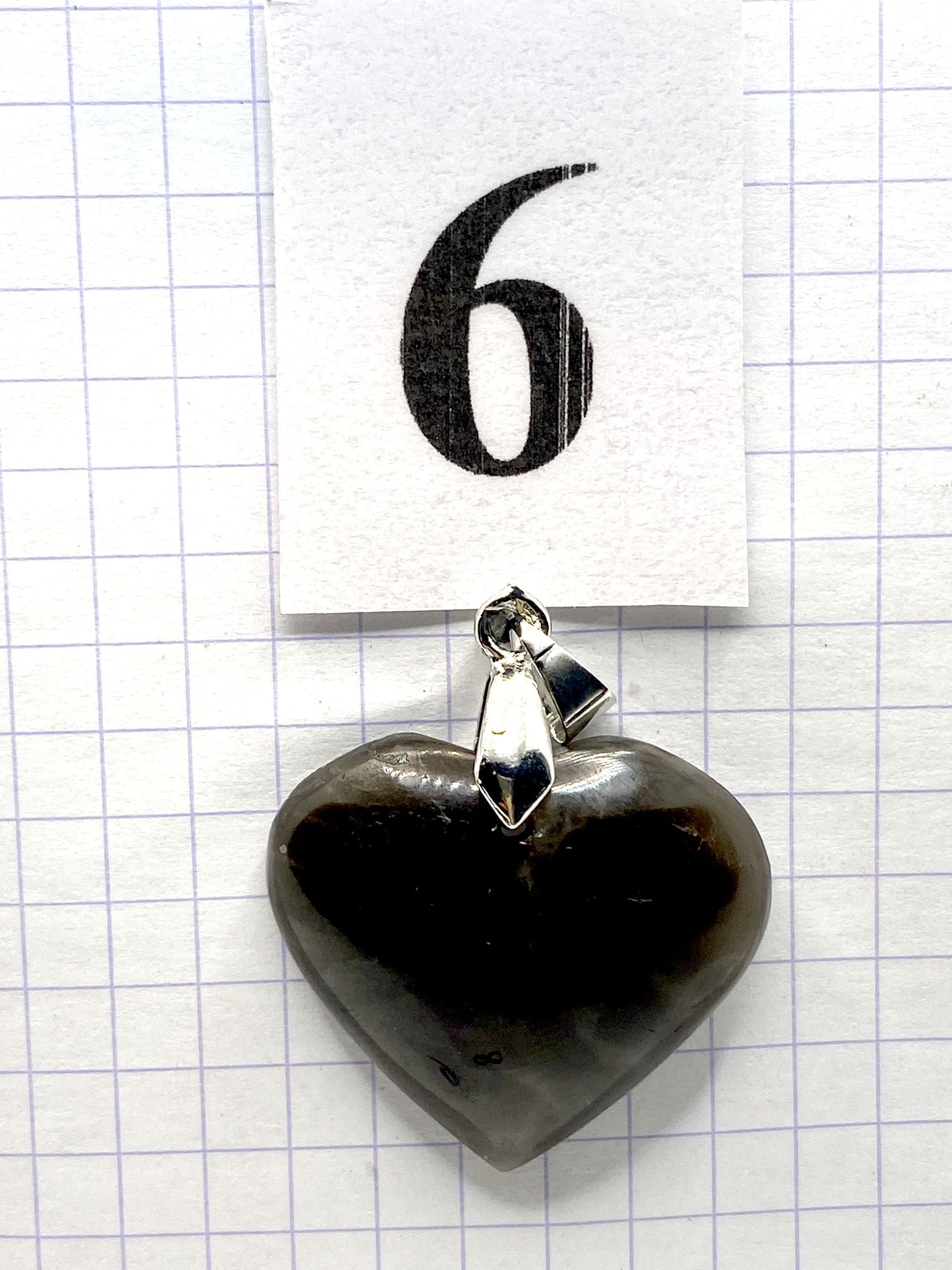 pendentif QUARTZ FUME