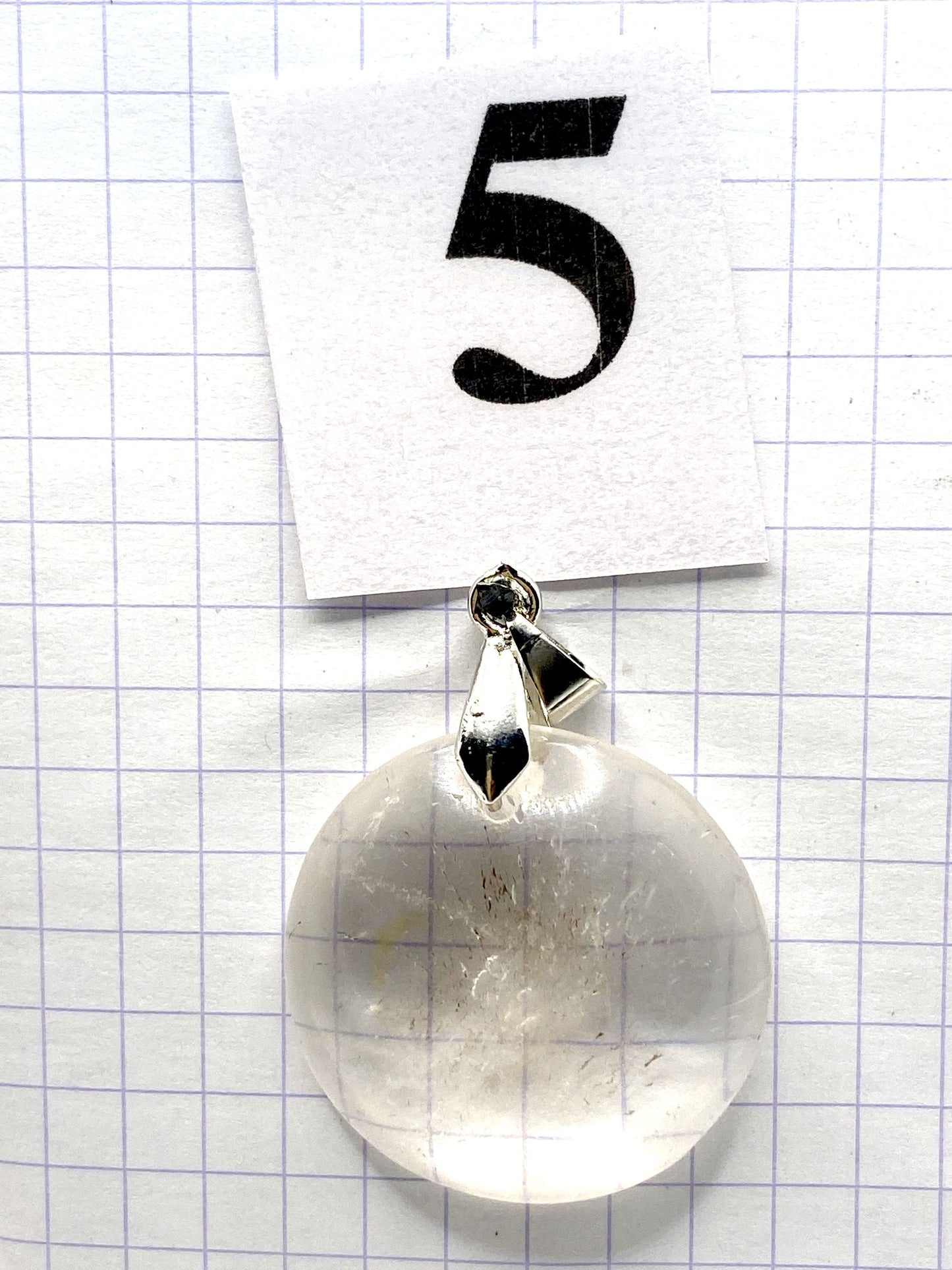 pendentif CRISTAL DE ROCHE