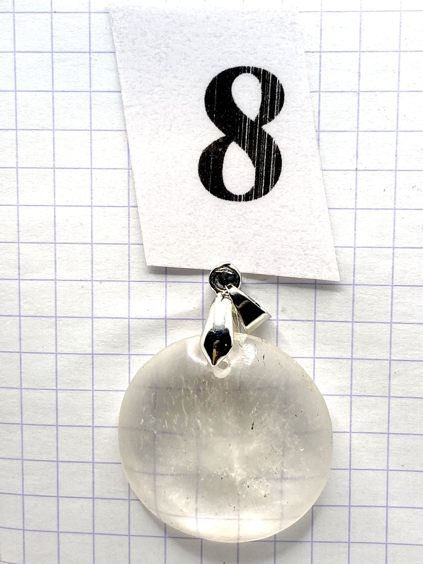 pendentif CRISTAL DE ROCHE