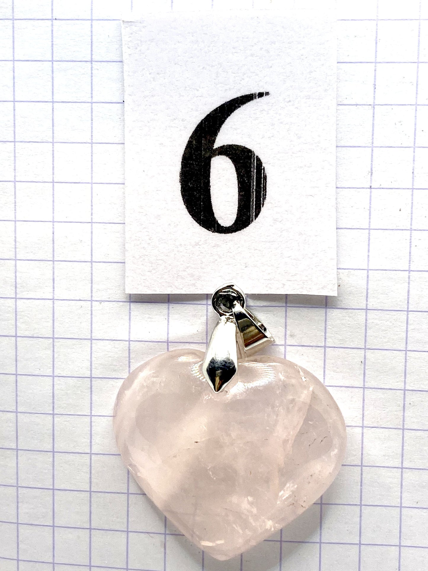 pendentif QUARTZ ROSE