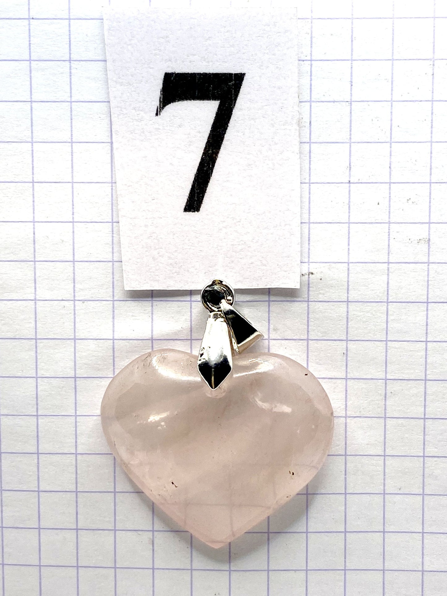 pendentif QUARTZ ROSE