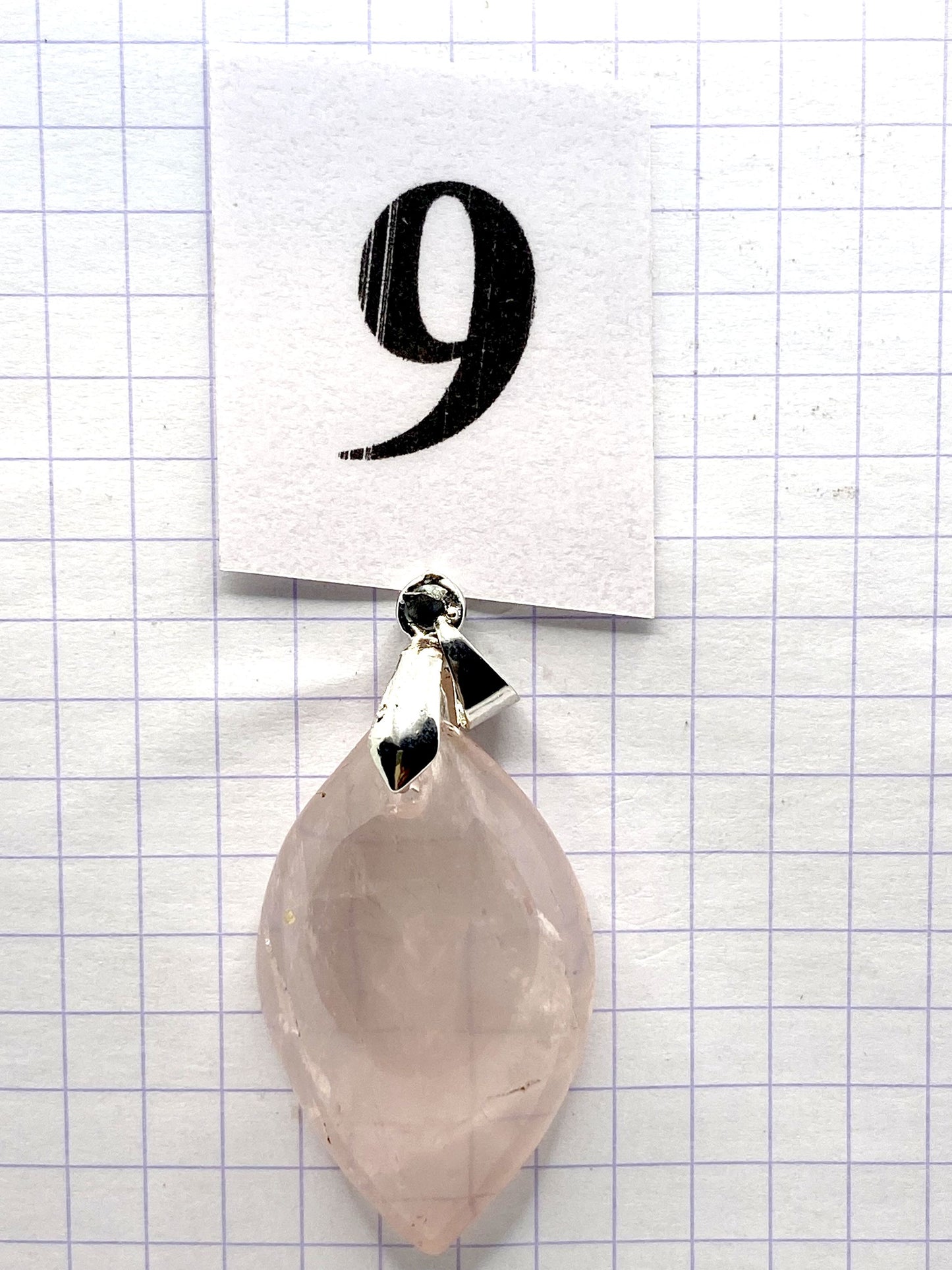pendentif QUARTZ ROSE