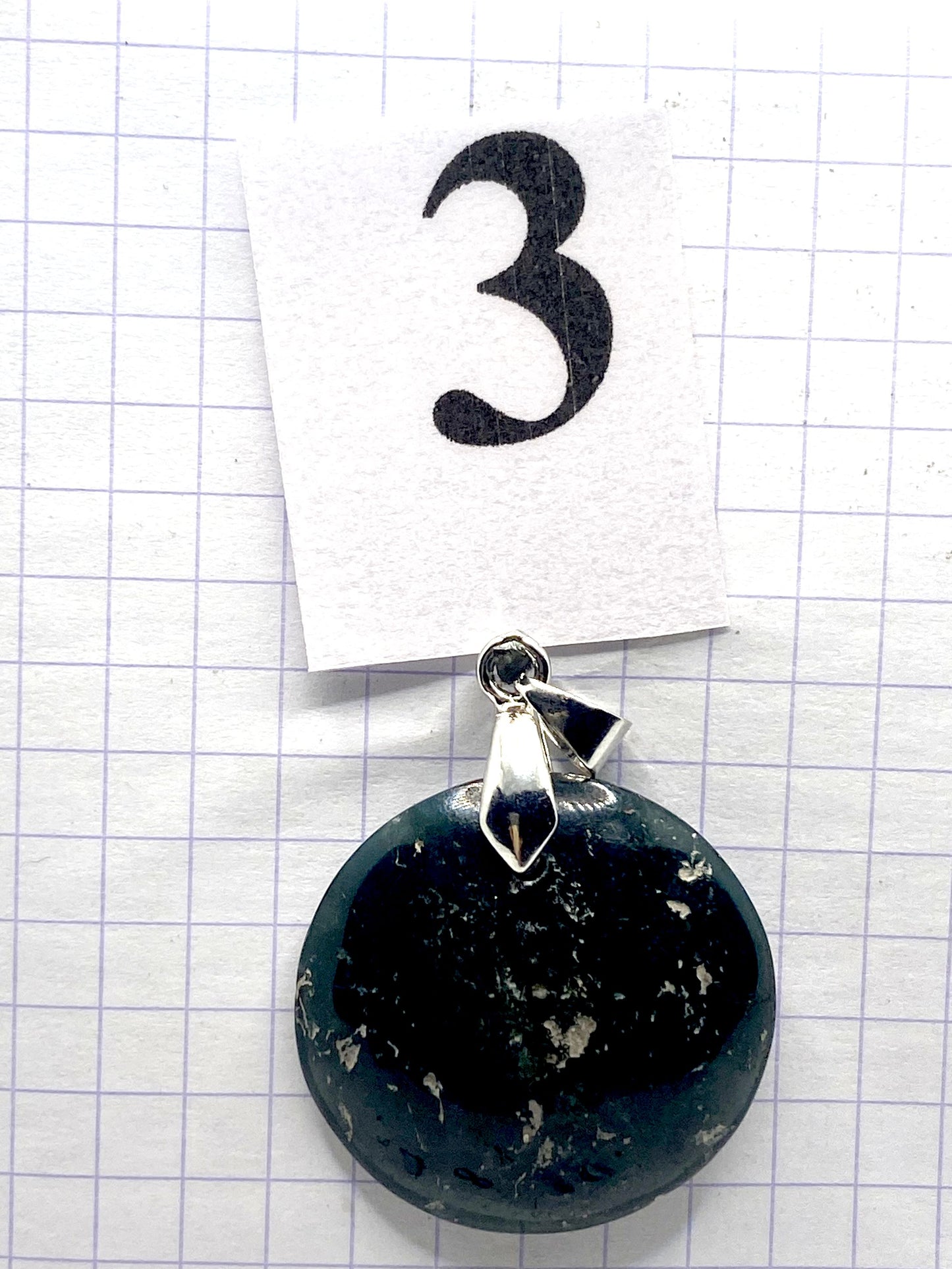 pendentif JASPE VERT