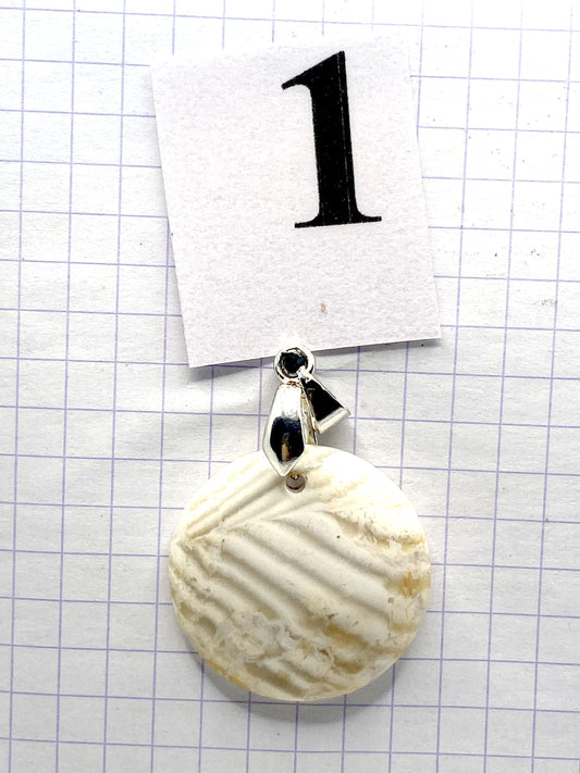 pendentif AGATE ZEBRE