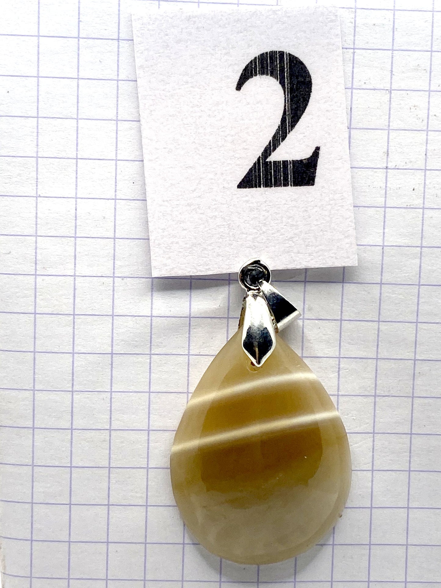 pendentif AGATE ZEBRE
