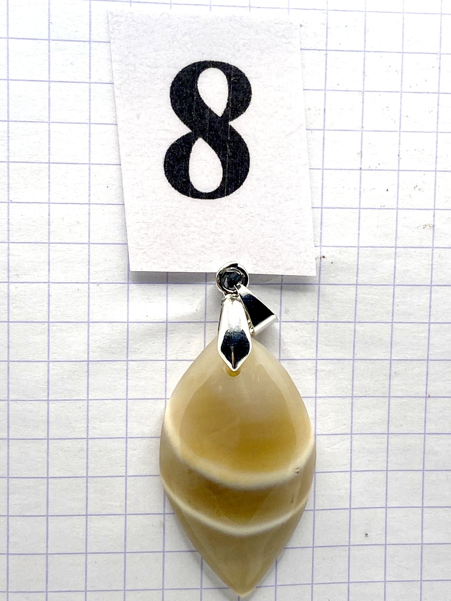 pendentif AGATE ZEBRE