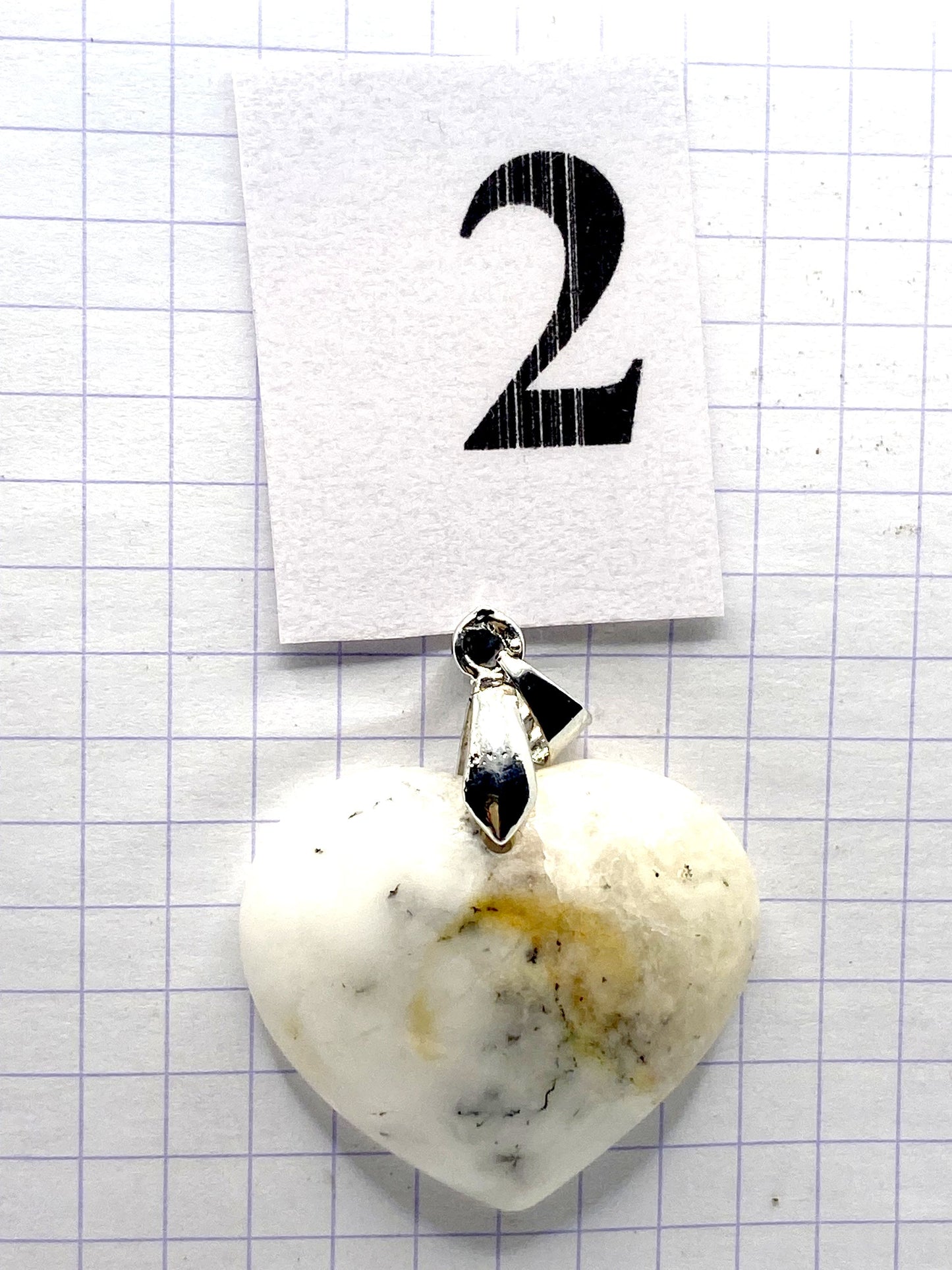 pendentif OPALE FOUGERE