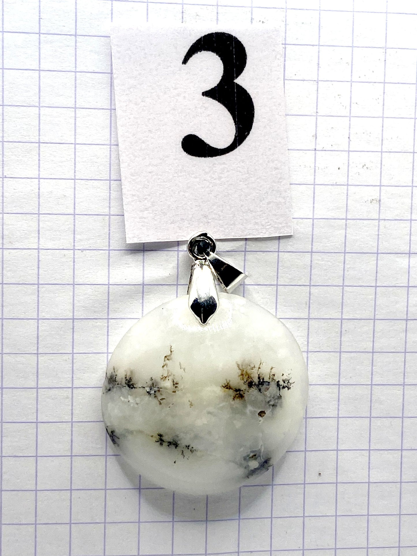 pendentif OPALE FOUGERE