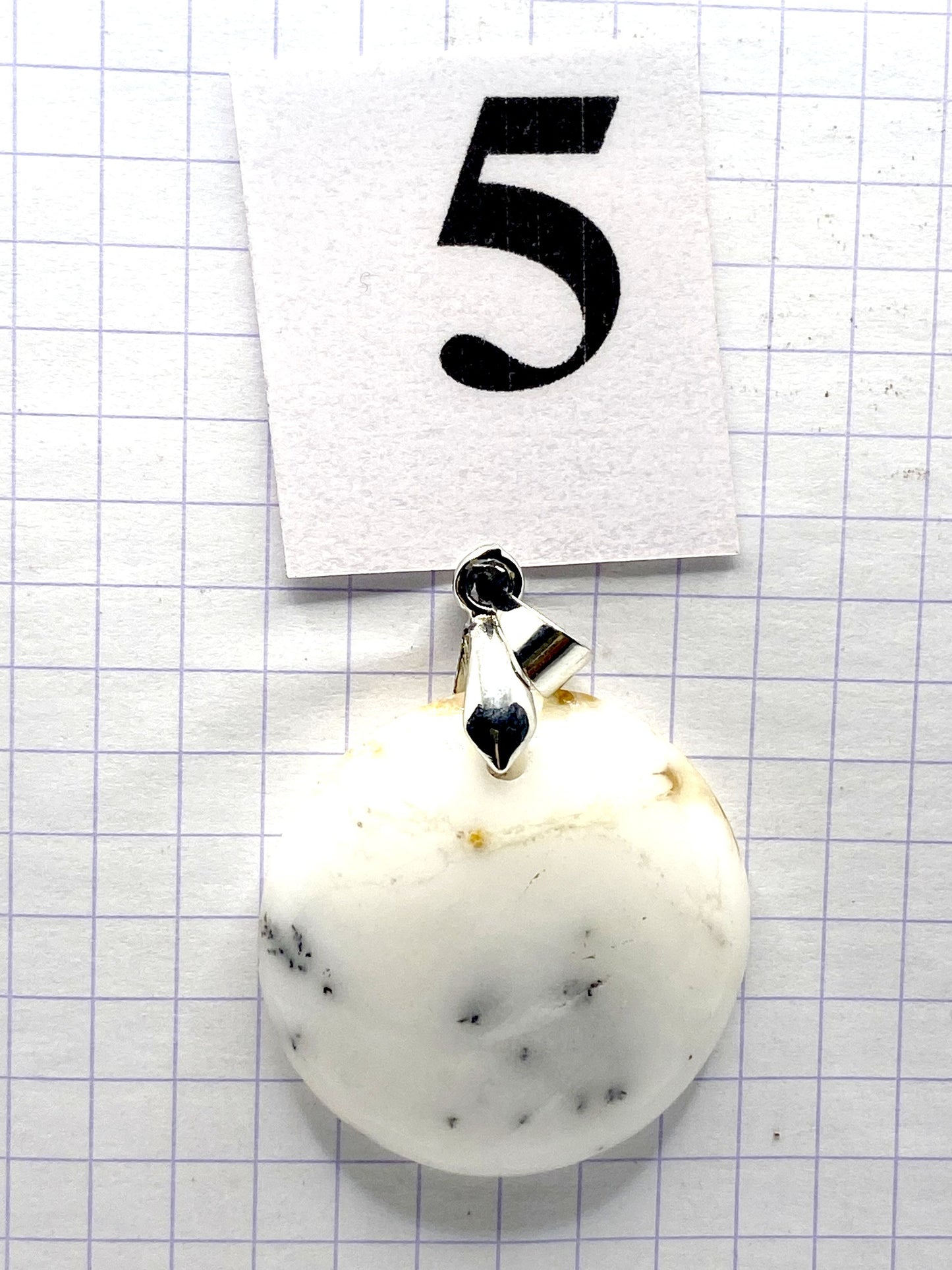 pendentif OPALE FOUGERE