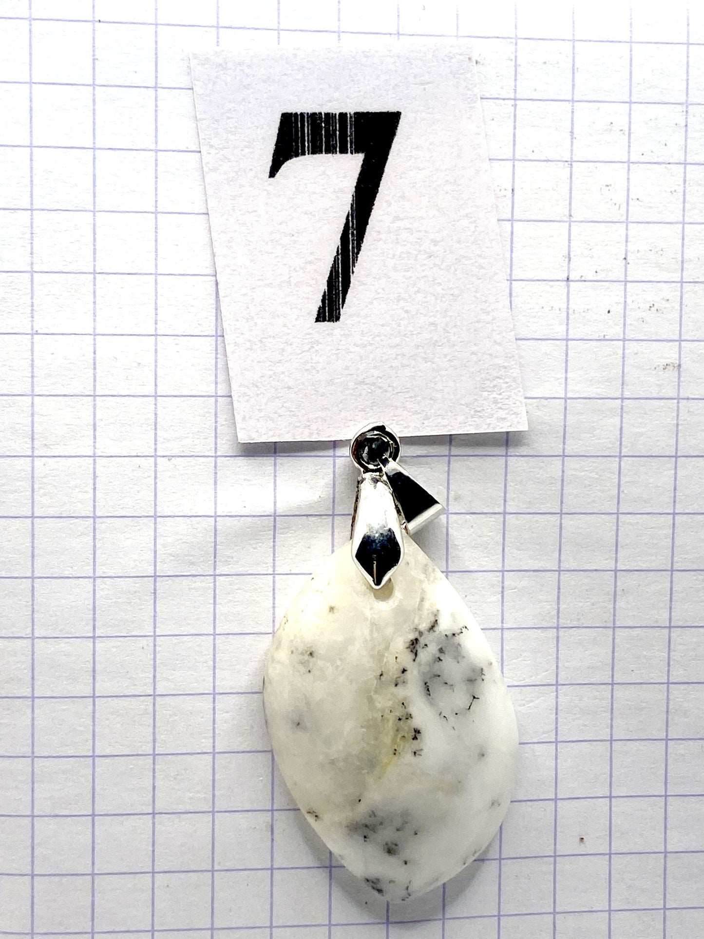 pendentif OPALE FOUGERE