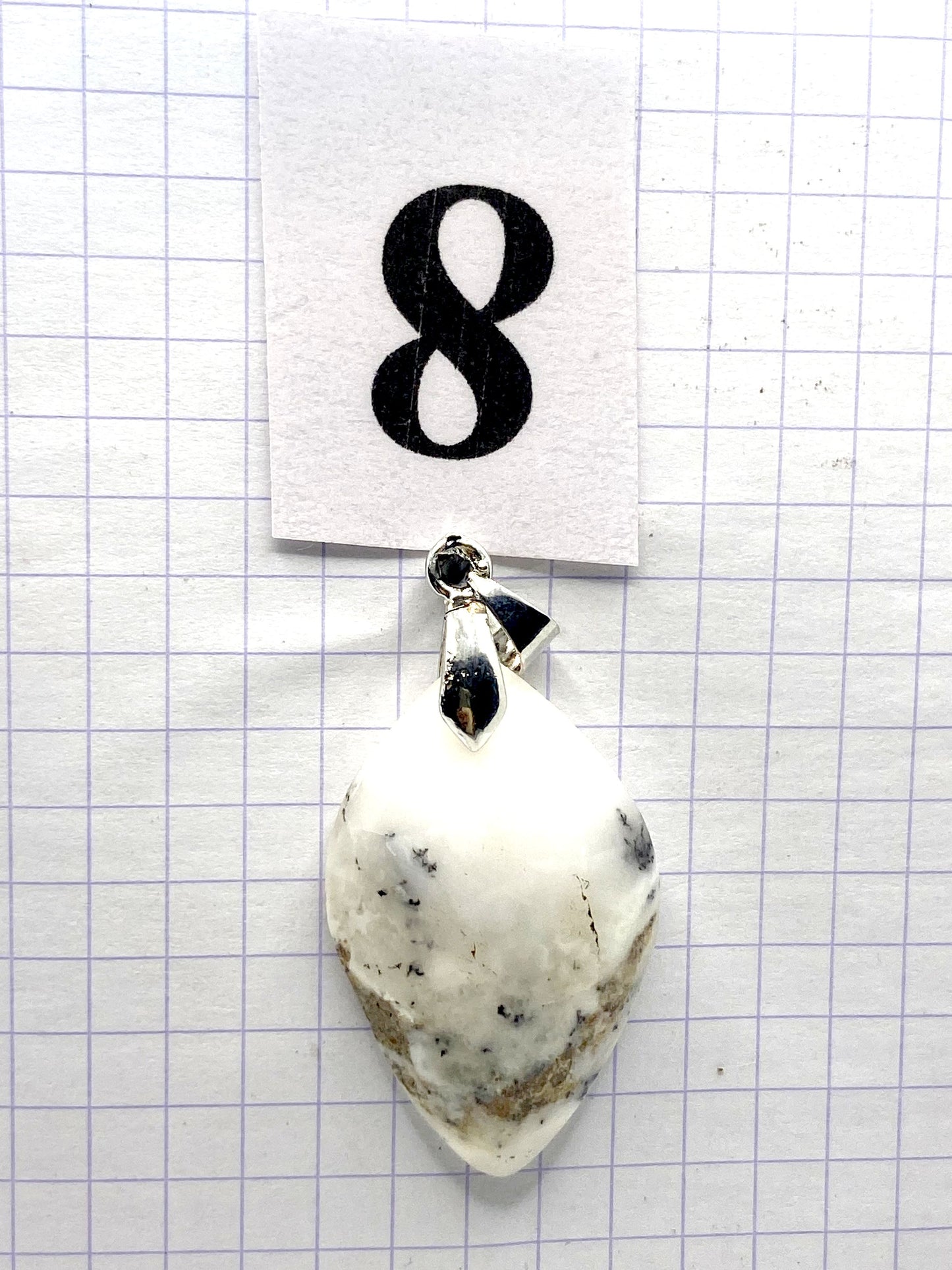 pendentif OPALE FOUGERE