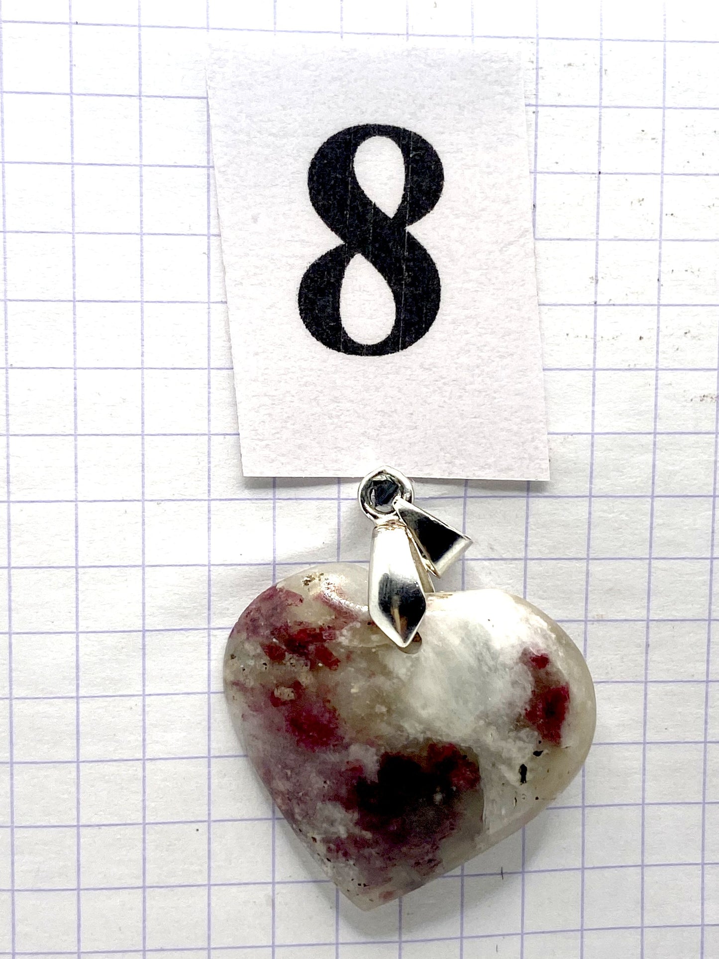 pendentif TOURMALINE RUBELLITE